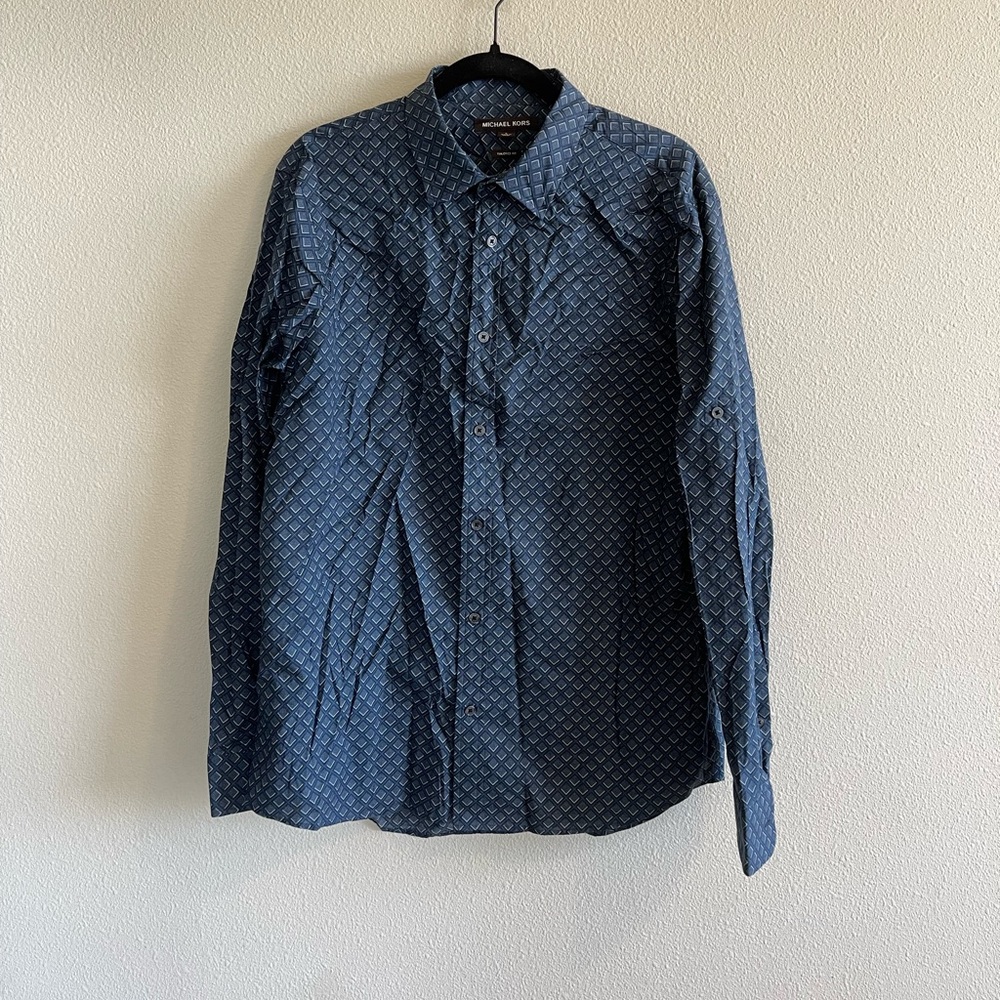 MICHAEL KORS Tailored Fit Dress Shirt